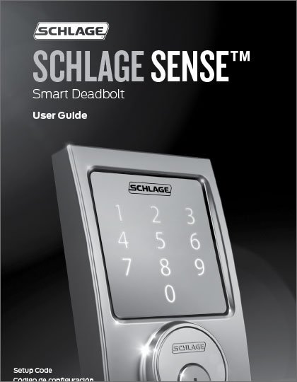 Schlage Sense User Guide