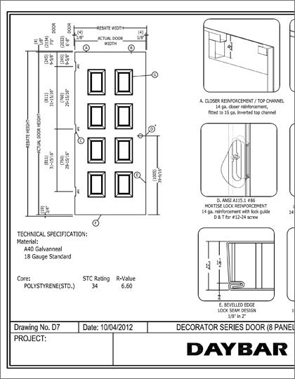 Daybar 8 Panel