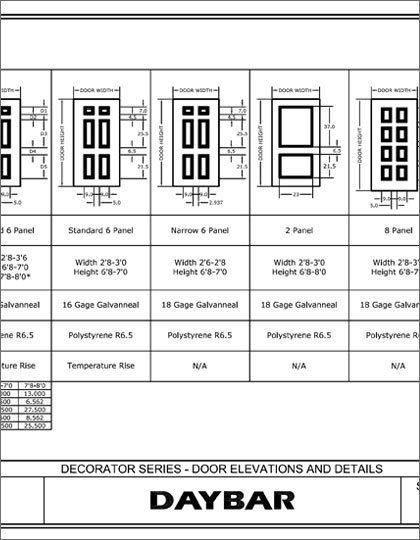 Daybar Decorator Series