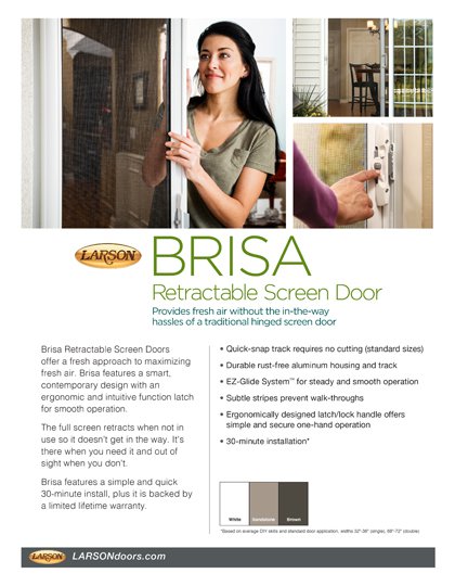 Larson Brisa Sell Sheet