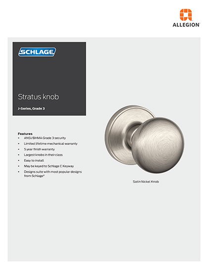Stratus Knob